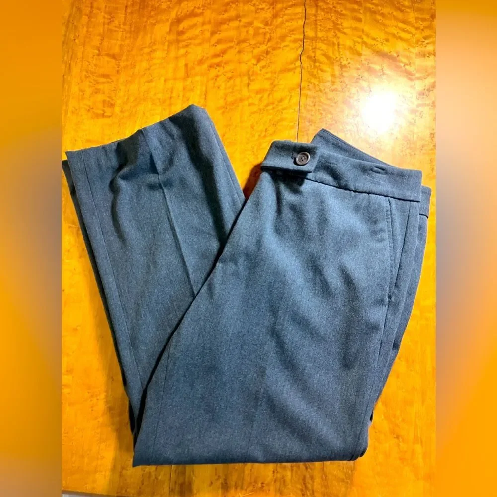 Talbots signature boot dress pants, charcoal gray, size 12, excellent condition - Picture 1 of 3
